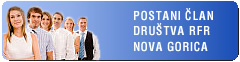 Postani član društva RFR Nova Gorica